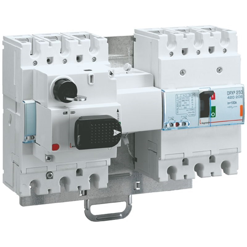 LEGRAND 421058Legrand DPX³ 160 ve 250 serisi elektronik ve standart kompaktlar için enversör kaideLegrand Sabit tip için kaide{ubercoelektromarket}
