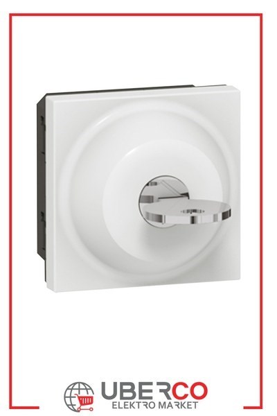 LEGRAND 077072Legrand Sistem Armada - 2 Konumlu kilitli anahtar, 6 A - BeyazLegrand Sistem Armada - 2 Konumlu kilitli anahtar, 6 A{ubercoelektromarket}