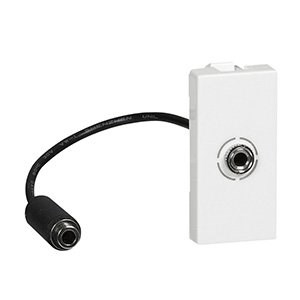 LEGRAND 078779Legrand Sistem Armada 3.5 mm önceden sonlandırılmış jack priz, 1 modül, beyazLegrand Sistem Armada 3.5 mm önceden sonlandırılmış jack{ubercoelektromarket}