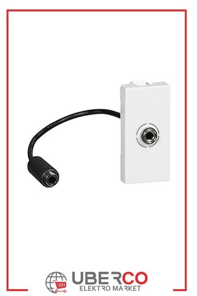 LEGRAND 078779Legrand Sistem Armada 3.5 mm önceden sonlandırılmış jack priz, 1 modül, beyazLegrand Sistem Armada 3.5 mm önceden sonlandırılmış jack{ubercoelektromarket}