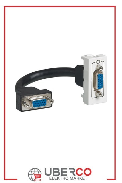 LEGRAND 078777Legrand Sistem Armada - Audıo-Vıdeo Priz - Önceden sonlandırılmış HD15 priz - BeyazLegrand Sistem Armada - Audıo-Vıdeo Priz - Önceden{ubercoelektromarket}
