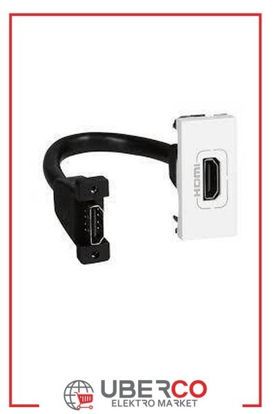 LEGRAND 078778Legrand Sistem Armada - Audıo-Vıdeo Priz - Önceden sonlandırılmış Hdmı priz - BeyazLegrand Sistem Armada - Audıo-Vıdeo Priz - Önceden{ubercoelektromarket}