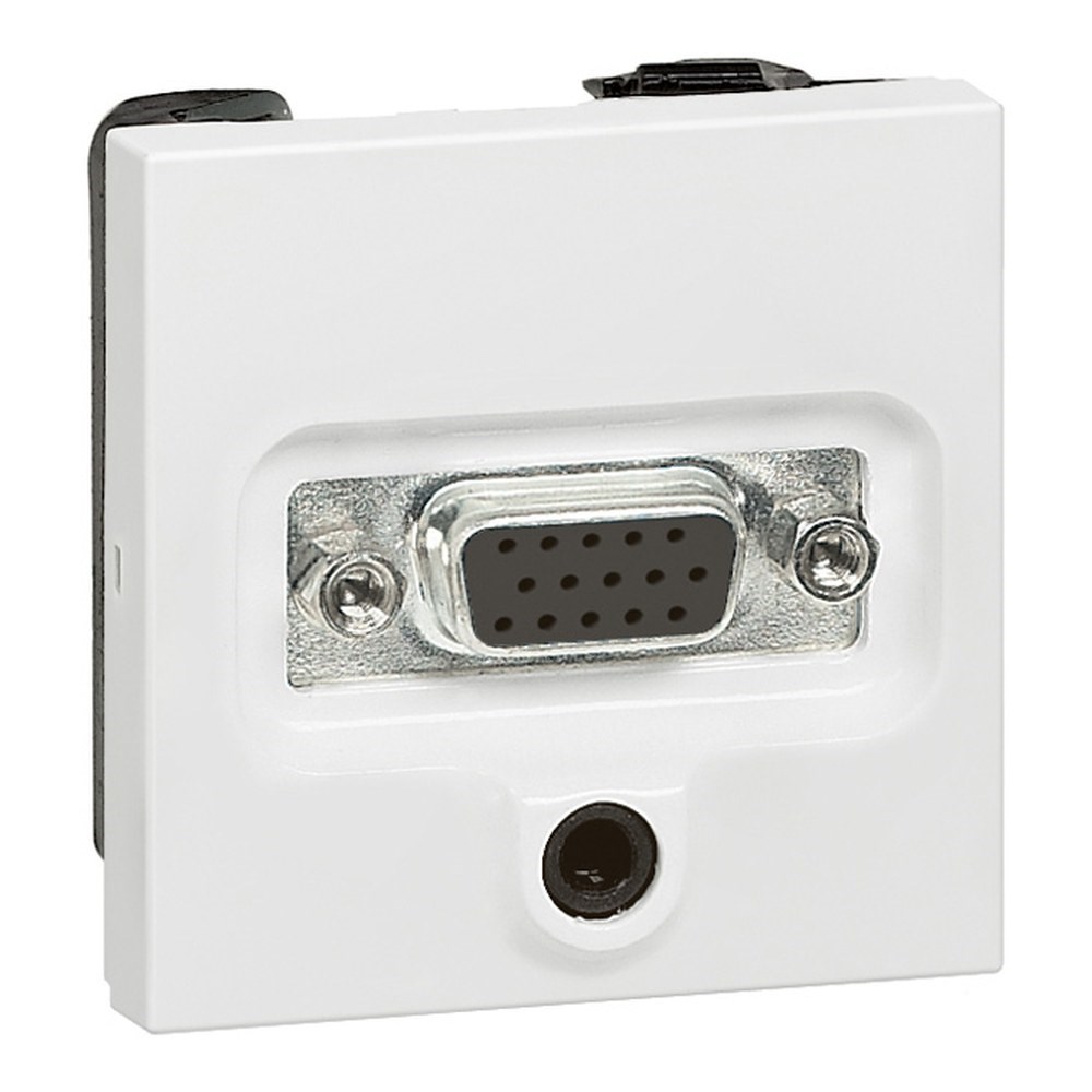 LEGRAND 078774Legrand Sistem Armada - Audıo-Vıdeo Priz - HD15 priz + 3,5mm jack - BeyazLegrand Sistem Armada - Audıo-Vıdeo Priz - HD15 priz + 3,5mm{ubercoelektromarket}