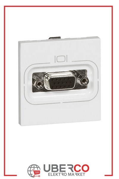 LEGRAND 078757Legrand Sistem Armada - Audıo-Vıdeo Priz - HD15 priz, vida bağlantılı - BeyazLegrand Sistem Armada - Audıo-Vıdeo Priz - HD15 priz, vida{ubercoelektromarket}