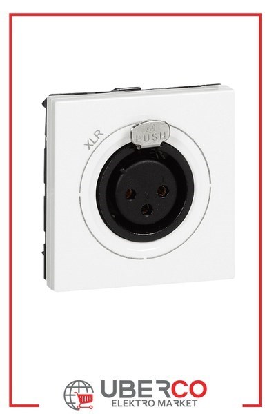 LEGRAND 078755Legrand Sistem Armada - Audıo-Vıdeo Priz - XLR priz, 3 pinli - BeyazLegrand Sistem Armada - Audıo-Vıdeo Priz - XLR priz, 3 pinli{ubercoelektromarket}