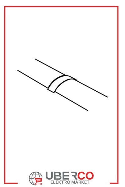LEGRAND 032803Legrand Sistem Armada - Balıksırtı Kanal - Kapak birleştirme parçası - RAL 7016Legrand Sistem Armada - Balıksırtı Kanal - Kapak birleştirme{ubercoelektromarket}