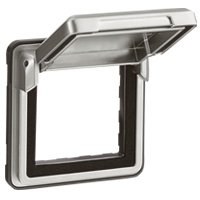 LEGRAND 077880Legrand Soliroc IK10 - IP55 kapaklı sistem Armada adaptörüLegrand Sistem Armada kapaklı adaptör, IP55, IK10{ubercoelektromarket}