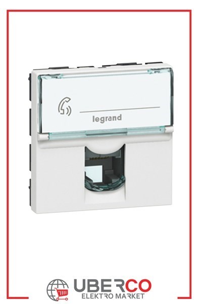 LEGRAND 078732Legrand Sistem Armada - RJ12 priz, 6 kontak - BeyazLegrand Sistem Armada - RJ12 priz, 6 kontak - Beyaz{ubercoelektromarket}