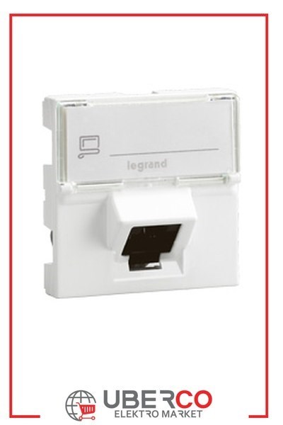 LEGRAND 076505Legrand Sistem Armada - RJ45 FTP 45° priz - Cat6 FTP - BeyazLegrand Sistem Armada - RJ45 FTP 45° priz - Cat6 FTP - Beyaz{ubercoelektromarket}