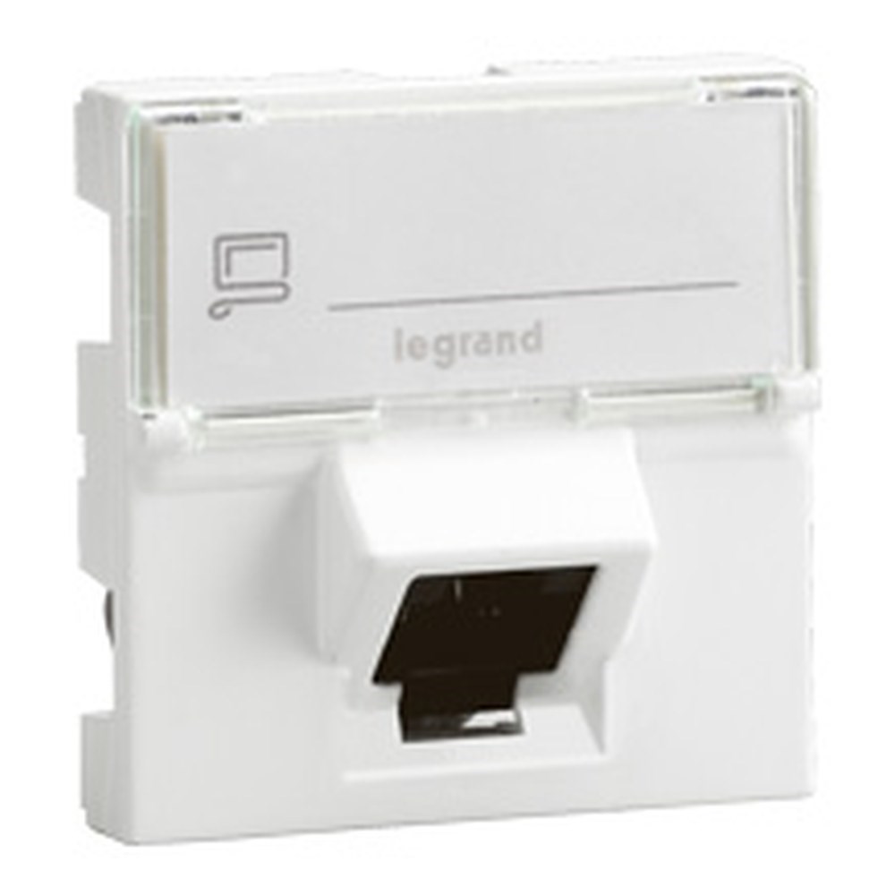LEGRAND 076505Legrand Sistem Armada - RJ45 FTP 45° priz - Cat6 FTP - BeyazLegrand Sistem Armada - RJ45 FTP 45° priz - Cat6 FTP - Beyaz{ubercoelektromarket}