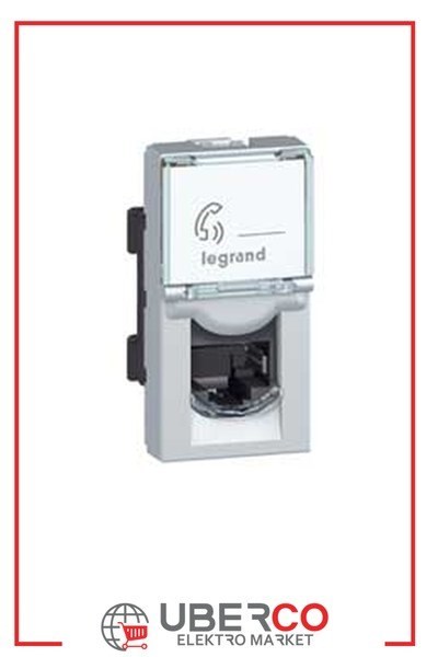LEGRAND 079452Legrand Sistem Armada - RJ45 FTP priz - Cat5e FTP - AlüminyumLegrand Sistem Armada - RJ45 FTP priz - Cat5e FTP{ubercoelektromarket}