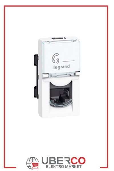 LEGRAND 076562Legrand Sistem Armada - RJ45 FTP priz - Cat6 FTP - BeyazLegrand Sistem Armada - RJ45 FTP priz - Cat6 FTP - Beyaz{ubercoelektromarket}