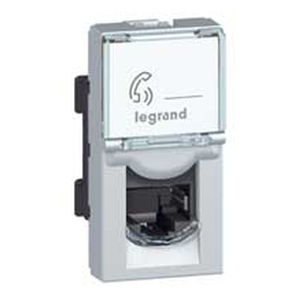 LEGRAND 079452Legrand Sistem Armada - RJ45 FTP priz - Cat5e FTP - AlüminyumLegrand Sistem Armada - RJ45 FTP priz - Cat5e FTP{ubercoelektromarket}