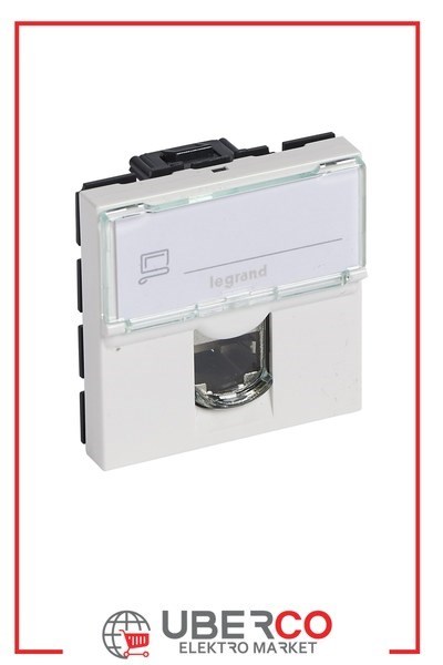 LEGRAND 076566Legrand Sistem Armada - RJ45 STP priz - Cat6 STP - Beyaz (0 765 66)Legrand Sistem Armada - RJ45 STP priz - Cat6 STP - Beyaz{ubercoelektromarket}