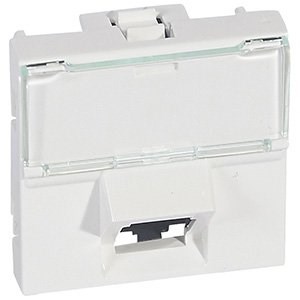 LEGRAND 076503Legrand LCS² Sistem Armada RJ45 Cat6 priz - UTP 45° - 2 modül - beyazLegrand Sistem Armada - RJ45 UTP 45° priz - Cat6 UTP - Beyaz{ubercoelektromarket}