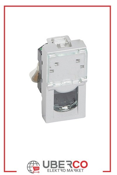 LEGRAND 079451Legrand Sistem Armada - RJ45 UTP priz - Cat5e UTP - AlüminyumLegrand Sistem Armada - RJ45 UTP priz - Cat5e UTP{ubercoelektromarket}