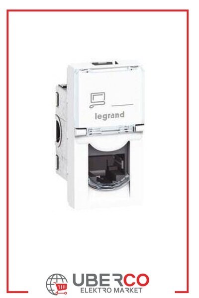 LEGRAND 076551Legrand Sistem Armada - RJ45 UTP priz - Cat5e UTP - BeyazLegrand Sistem Armada - RJ45 UTP priz - Cat5e UTP - Beyaz{ubercoelektromarket}