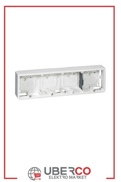 LEGRAND 080284Legrand Sistem Armada - Sıva Üstü Buat - 802 54 referanslı kaide - Modül 10 veya 4x2 - YatayLegrand Sistem Armada - Sıva Üstü Buat - 802 54 referanslı{ubercoelektromarket}