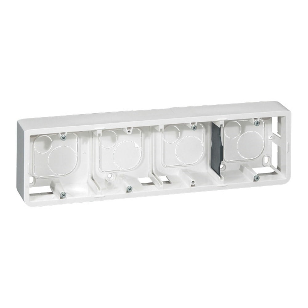 LEGRAND 080284Legrand Sistem Armada - Sıva Üstü Buat - 802 54 referanslı kaide - Modül 10 veya 4x2 - YatayLegrand Sistem Armada - Sıva Üstü Buat - 802 54 referanslı{ubercoelektromarket}