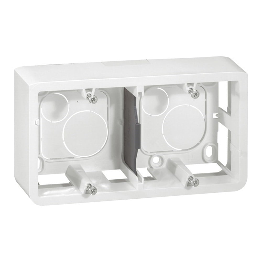 LEGRAND 080285Legrand Sistem Armada - Sıva Üstü Buat - 802 52 referanslı kaide - Modül 4/5 veya 2x2 - YatayLegrand Sistem Armada - Sıva Üstü Buat - 802 52 referanslı{ubercoelektromarket}