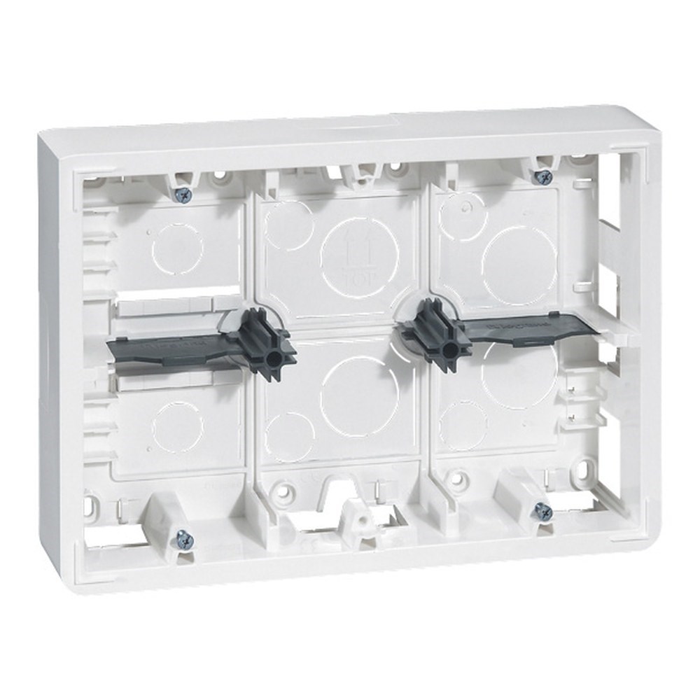 LEGRAND 080276Legrand Sistem Armada - Sıva Üstü Buat - 802 66 referanslı kaide - Modül 2x6/8, 2x(3x2) - YatayLegrand Sistem Armada - Sıva Üstü Buat - 802 66 referanslı{ubercoelektromarket}