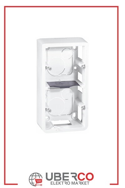 LEGRAND 080282Legrand Sistem Armada - Sıva Üstü Buat - 802 52 referanslı kaide - Modül 5 veya 2x2 - DikeyLegrand Sistem Armada - Sıva Üstü Buat - 802 52 referanslı{ubercoelektromarket}