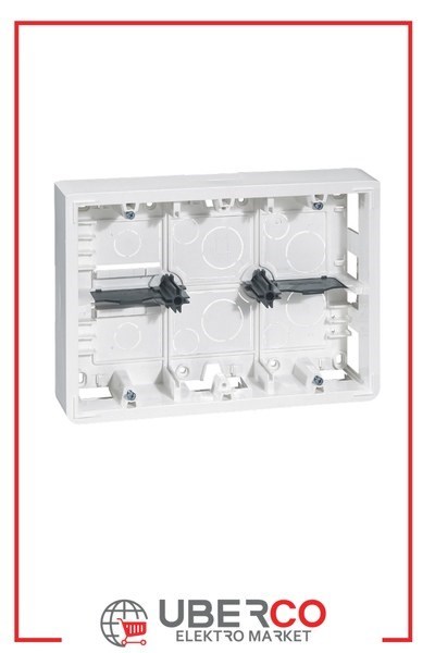 LEGRAND 080276Legrand Sistem Armada - Sıva Üstü Buat - 802 66 referanslı kaide - Modül 2x6/8, 2x(3x2) - YatayLegrand Sistem Armada - Sıva Üstü Buat - 802 66 referanslı{ubercoelektromarket}