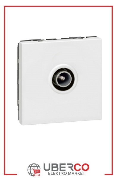 LEGRAND 078782Legrand Sistem Armada - TV/RD/SAT Prizi VE Sesli İkaz - TV prizi yıldız erkek - Beyaz (0 787 82)Legrand Sistem Armada - TV-RD-SAT Prizi VE Sesli İkaz - TV{ubercoelektromarket}