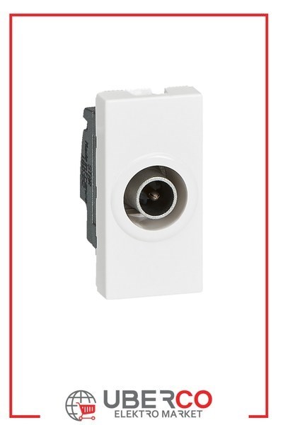 LEGRAND 078793Legrand Sistem Armada - TV/RD/SAT Prizi VE Sesli İkaz - TV prizi yıldız erkek - BeyazLegrand Sistem Armada - TV-RD-SAT Prizi VE Sesli İkaz - TV{ubercoelektromarket}