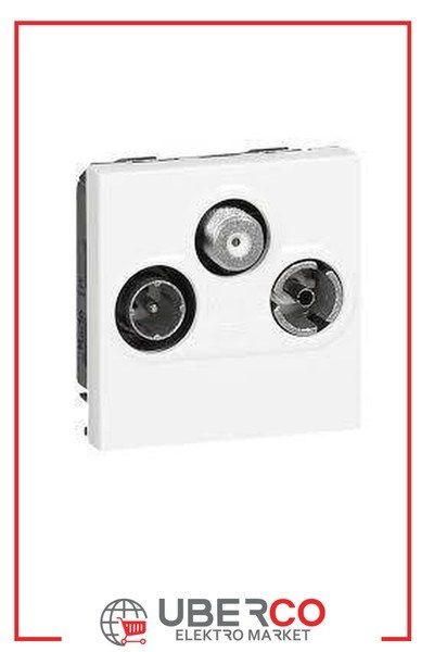 LEGRAND 078786Legrand Sistem Armada - TV/RD/SAT Prizi VE Sesli İkaz - TV/RD/SAT prizi, yıldız - BeyazLegrand Sistem Armada - TV-RD-SAT Prizi VE Sesli İkaz{ubercoelektromarket}