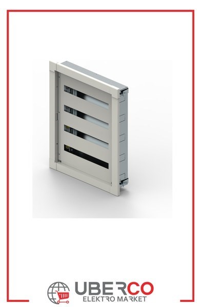 LEGRAND 337224Legrand Sıva Altı Pano - 4 Sıra 24 Modül (Toplam 96 Modül) - 667x812x138mmLegrand Sıva Altı Pano - 4 Sıra 24 Modül (Toplam 96 Modül){ubercoelektromarket}