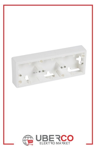 LEGRAND 776183Legrand Sıva Üstü Montaj Kasaları - Beyaz (7 761 83)Legrand Sıva Üstü Montaj Kasaları - Beyaz{ubercoelektromarket}