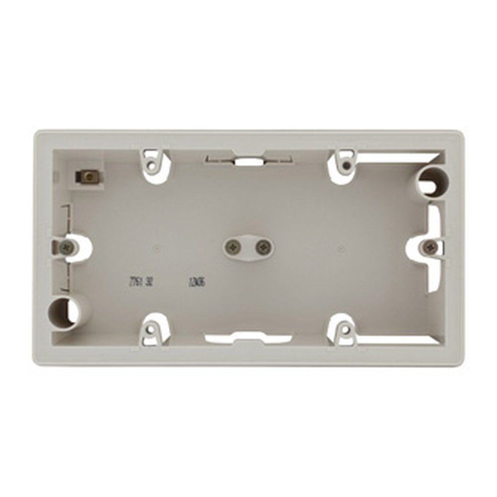 LEGRAND 776132Legrand Sıva Üstü Montaj Kasaları - İkili sıva üstü montaj kasası - BejLegrand Sıva Üstü Montaj Kasaları - İkili sıva üstü montaj{ubercoelektromarket}