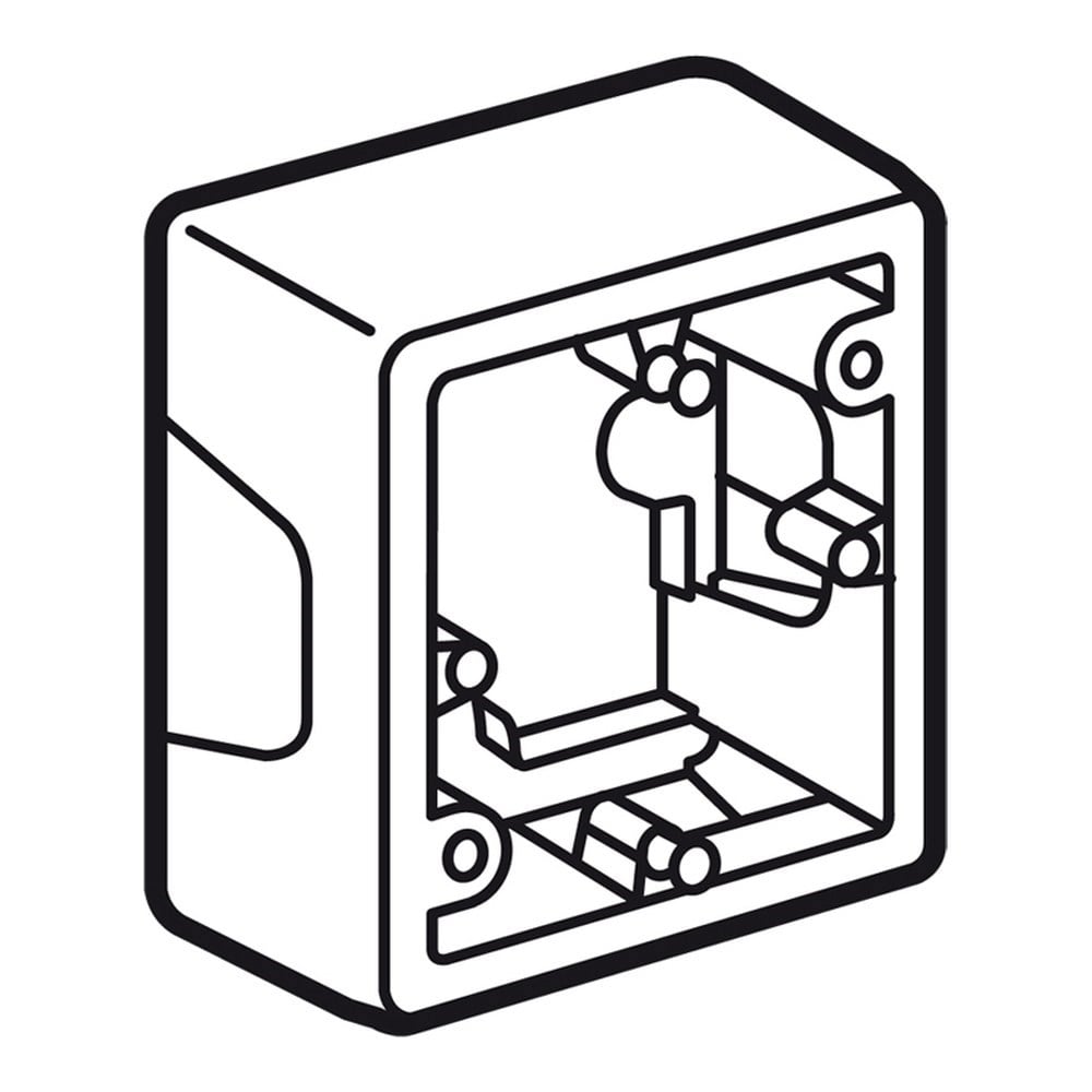 LEGRAND 776131Legrand Sıva Üstü Montaj Kasaları - Tekli sıva üstü montaj kasası - BejLegrand Sıva Üstü Montaj Kasaları - Tekli sıva üstü montaj{ubercoelektromarket}