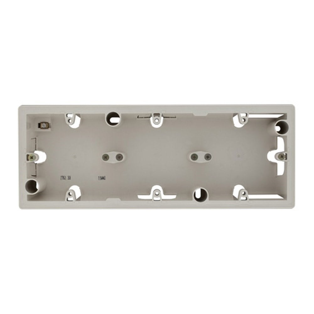 LEGRAND 776133Legrand Sıva Üstü Montaj Kasaları - Üçlü sıva üstü montaj kasası - BejLegrand Sıva Üstü Montaj Kasaları - Üçlü sıva üstü montaj{ubercoelektromarket}