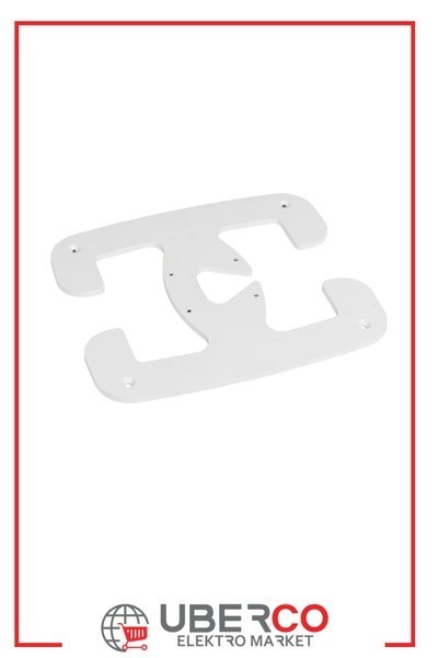 LEGRAND 653086Legrand Bir bölmeli, kaideli mini sütunlar için hareketli ayak, beyazLegrand Taşınabilir ayak - Beyaz{ubercoelektromarket}