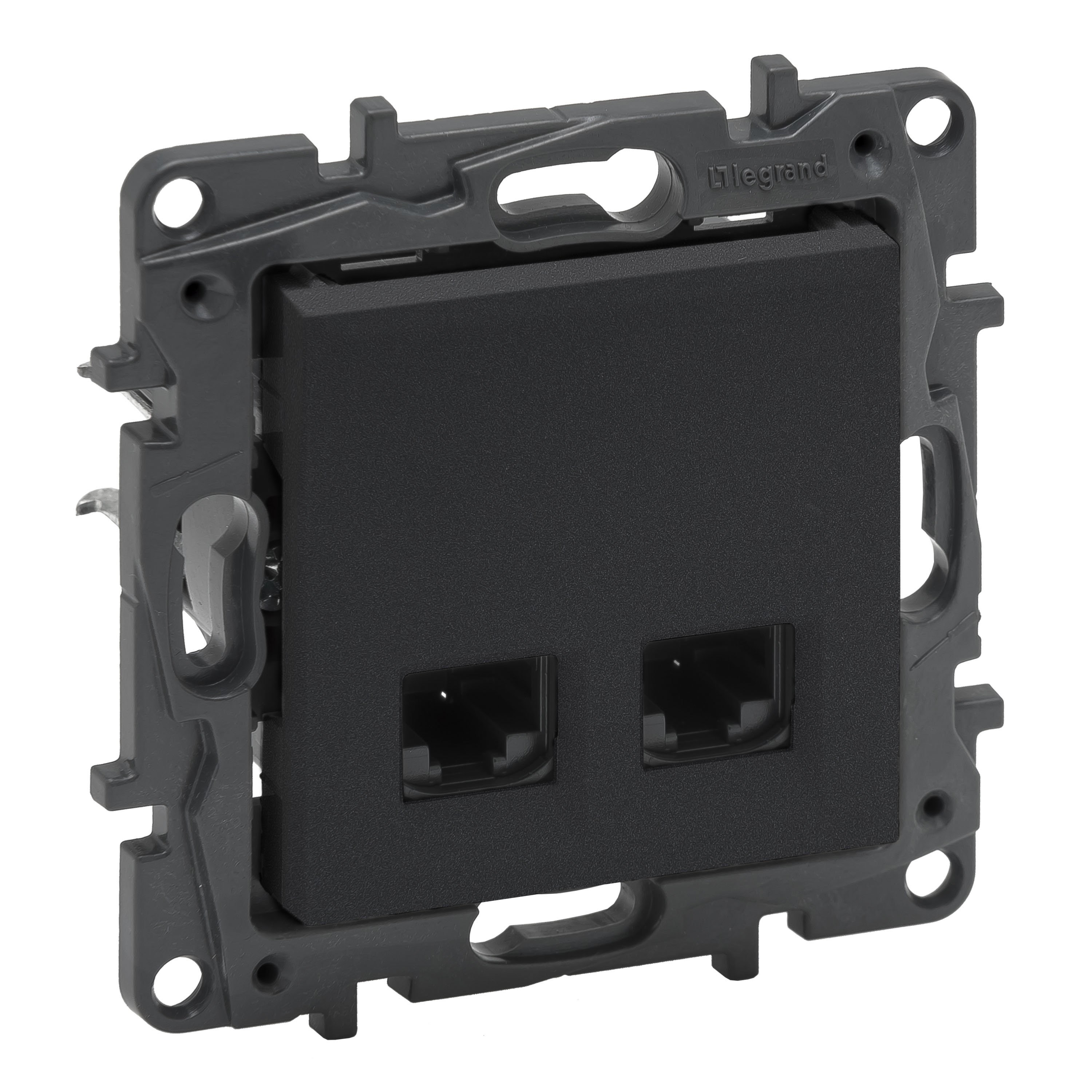 LEGRAND 768340Legrand Telefon ve Data Prizleri - 2xRJ45 priz, Cat6 UTP - FümeLegrand Telefon ve Data Prizleri - 2xRJ45 priz, Cat6 UTP{ubercoelektromarket}
