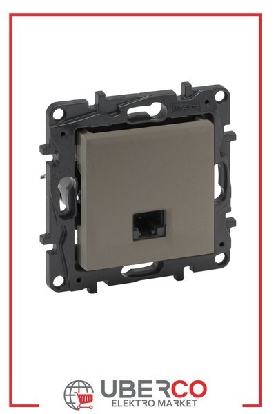 LEGRAND 768539Legrand Telefon ve Data Prizleri - RJ45 priz, Cat6 UTP - BronzLegrand Telefon ve Data Prizleri - RJ45 priz, Cat6 UTP{ubercoelektromarket}
