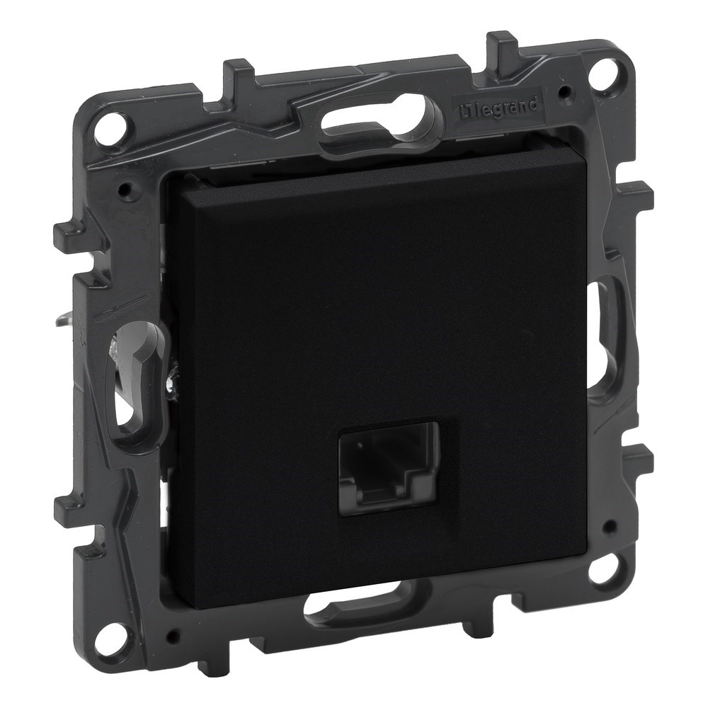 LEGRAND 768638Legrand Telefon ve Data Prizleri - RJ45 priz, Cat5 UTP - SiyahLegrand Telefon ve Data Prizleri - RJ45 priz, Cat5 UTP{ubercoelektromarket}