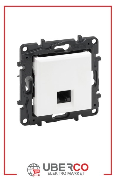 LEGRAND 768138Legrand Telefon ve Data Prizleri - RJ45 priz, Cat5e UTP - BeyazLegrand Telefon ve Data Prizleri - RJ45 priz, Cat5e UTP{ubercoelektromarket}