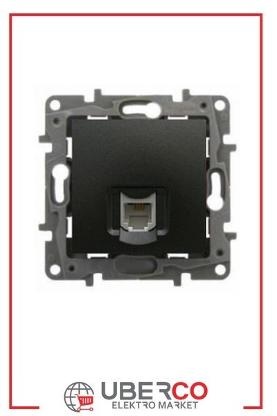 LEGRAND 767338Legrand Telefon ve Data Prizleri - RJ45 priz, Cat 5 UTP - AntrasitLegrand Telefon ve Data Prizleri - RJ45 priz, Cat 5 UTP{ubercoelektromarket}
