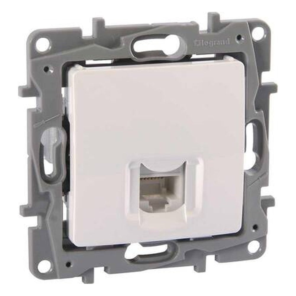 LEGRAND 767138Legrand Telefon ve Data Prizleri - RJ45 priz, Cat 5e UTP - BeyazLegrand Telefon ve Data Prizleri - RJ45 priz, Cat 5e UTP{ubercoelektromarket}