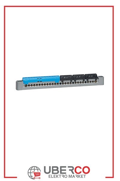 LEGRAND 404814Legrand Trifaze Klemensli Kaide - Giriş Nötr 1x6 ila 252, Çıkış Nötr 12x1,5 ila 162 - Uzunluk 227 mmLegrand Trifaze Klemensli Kaide - Giriş Nötr 1x6 ila 252{ubercoelektromarket}