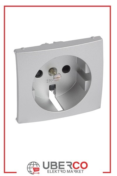 LEGRAND 770257Legrand Valena Çocuk korumalı topraklı priz tuş kapağı alüminyum renkLegrand TUŞ Kapakları - Çocuk korumalı top.priz tuş kapağı{ubercoelektromarket}