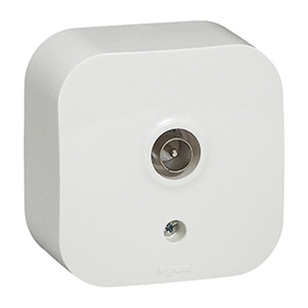 LEGRAND 782415Legrand Forix IP21 serisi sıva üstü beyaz sonlu TV priziLegrand TV priz - Beyaz{ubercoelektromarket}