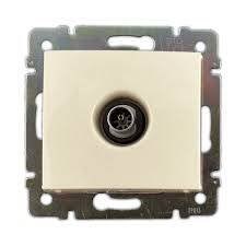 LEGRAND 774331Legrand TV Prizleri - Tv prizi geçişli 14 dB - BejLegrand TV Prizleri - Tv prizi geçişli 14 dB - Bej{ubercoelektromarket}