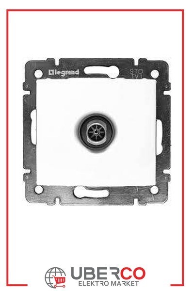 LEGRAND 774431Legrand TV Prizleri - Tv prizi geçişli 14 dB - BeyazLegrand TV Prizleri - Tv prizi geçişli 14 dB - Beyaz{ubercoelektromarket}