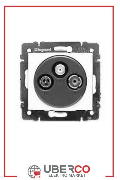 LEGRAND 774437Legrand TV-RD-SAT Prizleri - TV-RD-SAT prizi geçişli 14 dB - BeyazLegrand TV-RD-SAT Prizleri - TV-RD-SAT prizi geçişli 14 dB{ubercoelektromarket}