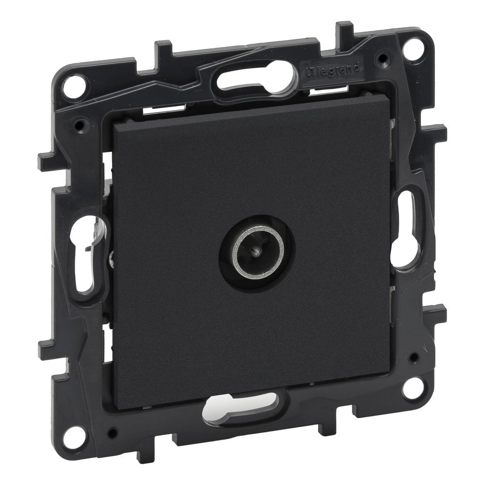 LEGRAND 768326Legrand TV ve TV/SAT Prizleri - TV prizi sonlu 5 dB - FümeLegrand TV ve TV-SAT Prizleri - TV prizi sonlu 5 dB - Füme{ubercoelektromarket}