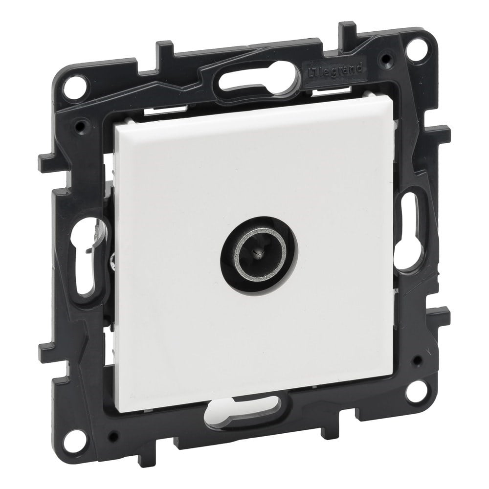 LEGRAND 768126Legrand TV ve TV/SAT Prizleri - TV prizi sonlu 10 dB - Beyaz (7 681 26)Legrand TV ve TV-SAT Prizleri - TV prizi sonlu 10 dB - Beyaz{ubercoelektromarket}